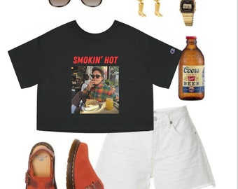 CROPPED! Connor Wood Fibula Smokin&#39; Hot Perfectly Cropped T-Shirt