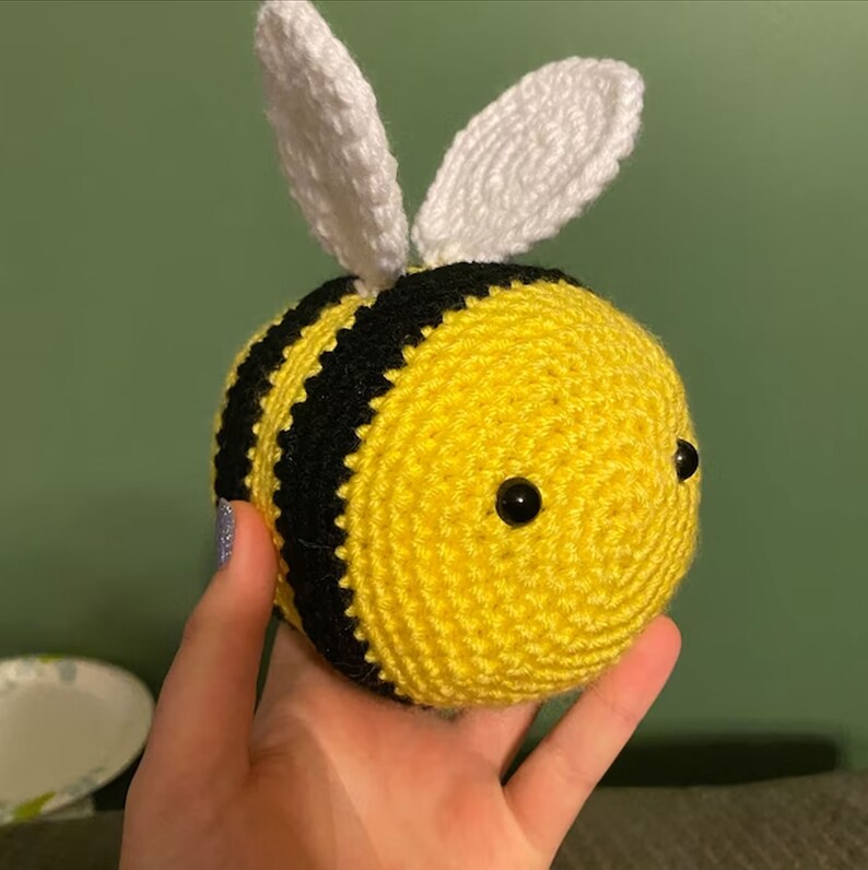 Bumblebee Crochet Pattern PDF, Bumblebee Amigurumi, Cute Bee Patterns ...