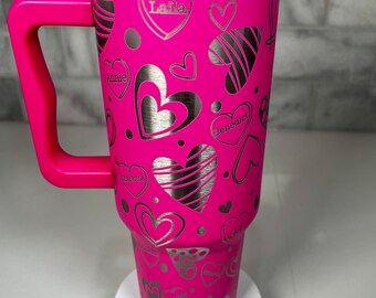 Custom Valentine Tumblers, 40 oz