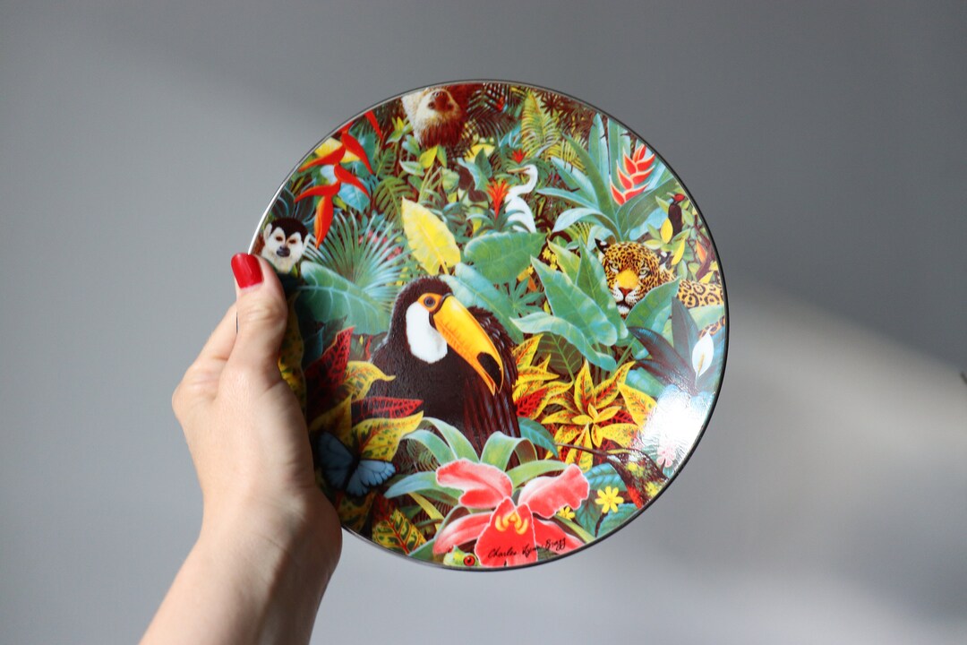 Collectible Vintage Plates Various Animal Designs - Etsy