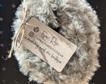 Faux Fur Scrunchie