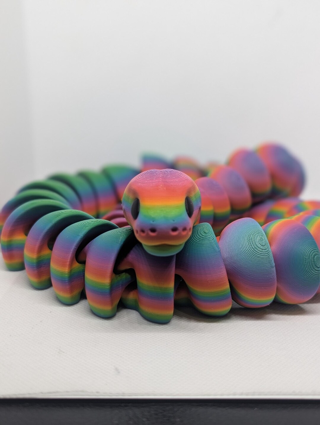 Custom 3D Printed Ball Python Model Perfect Gift for Snake Lovers and ...
