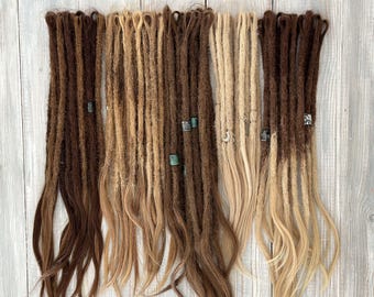 100% Human Hair Custom Dreadlocks: Single or Double End, Colors to Choose