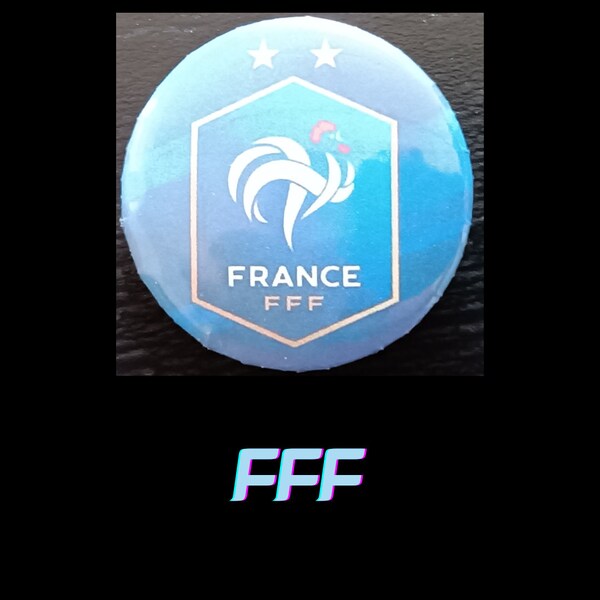 Arborez votre passion pour le football français avec ces badges 3,2cm d'équipes de premier plan !