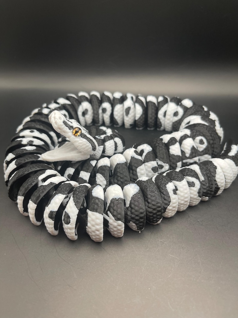 Python Stormtrooper Articulated Stormtrooper Ball Python Reptile 3D Printed, Fidget Toy ...