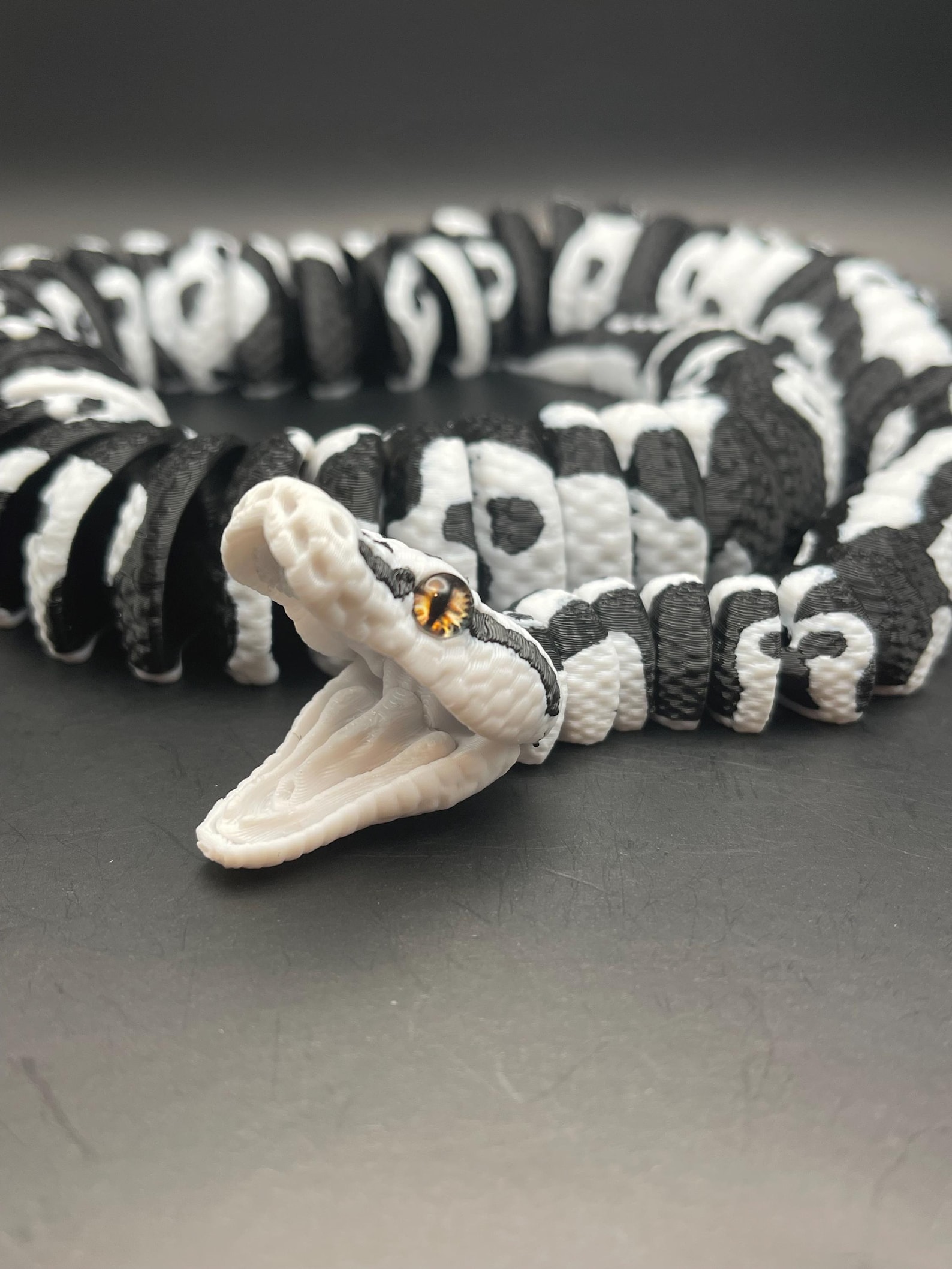 Python Stormtrooper Articulated Stormtrooper Ball Python Reptile 3D Printed, Fidget Toy ...