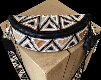 Patrón para Bolso Bandolera en técnica Mochila a crochet