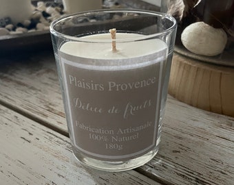 Handmade Candle Scented with Soy Wax