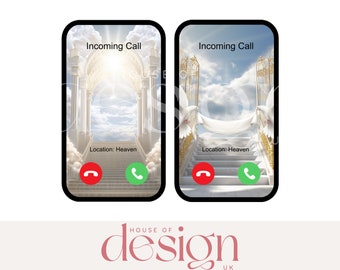 Phone-call from Heaven - Acrylic Phone - PNG File - Sublimation - UV/DTF - Digital Download