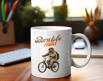 Born To Be Mild Sloth Mug, Funny Mug, Sloth Mug, Sloth Gifts, Gifts For Dad, Funny Mug, Sloth, Born To Be Mild, Funny Animal Mug