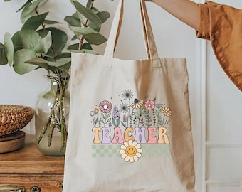 Teacher Gift Bag | Teacher Appreciation Tote | Perfect Gift for Teachers | Customizable & Stylish Teacher Gifts