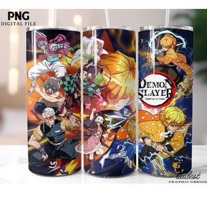 Anime 20oz digital wrap