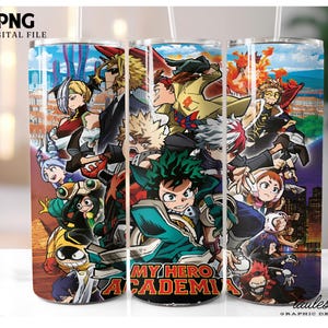 Anime 20oz digital wrap