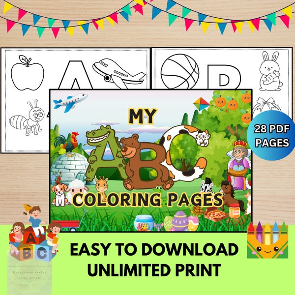 Alphabet Coloring Pages , 27 Printable Alphabet Coloring Pages Worksheets for Kids: Preschool, ABC Coloring pages , Printable ABC color page