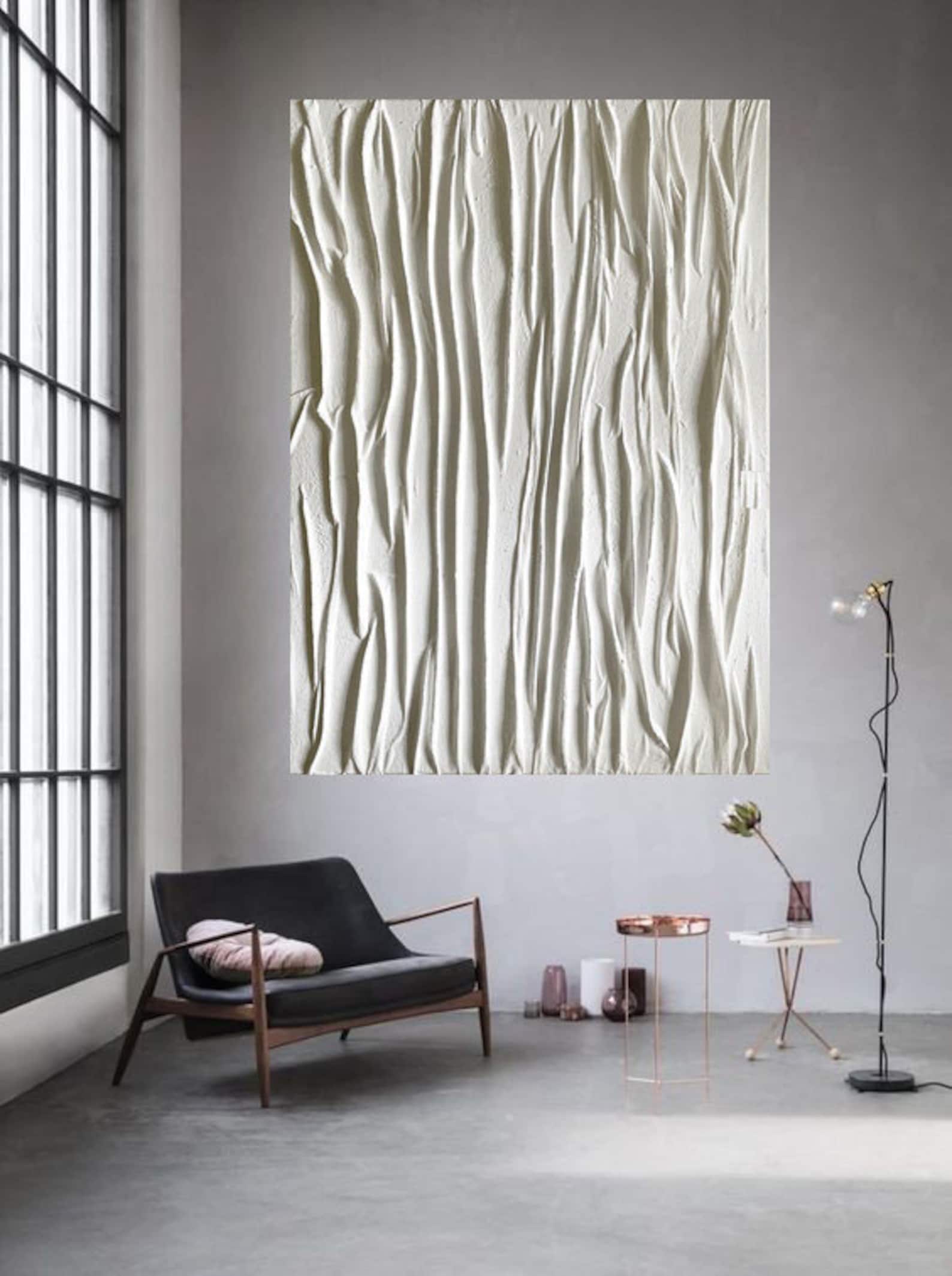 Curated Oversized Textured Fabric Wall Hanging Gallery View 51