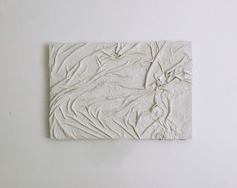 Plaster Sheet Textured Wall Art, Wall Decor, Plater Art, Relief Art, Plaster Relief Art, Minimalist Plaster Art, Textured Art, Wall Hanging