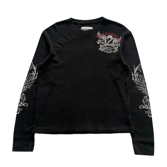 Aeropostale Grunge Cyber Y2K Thermal Style Long Sleeve - Etsy