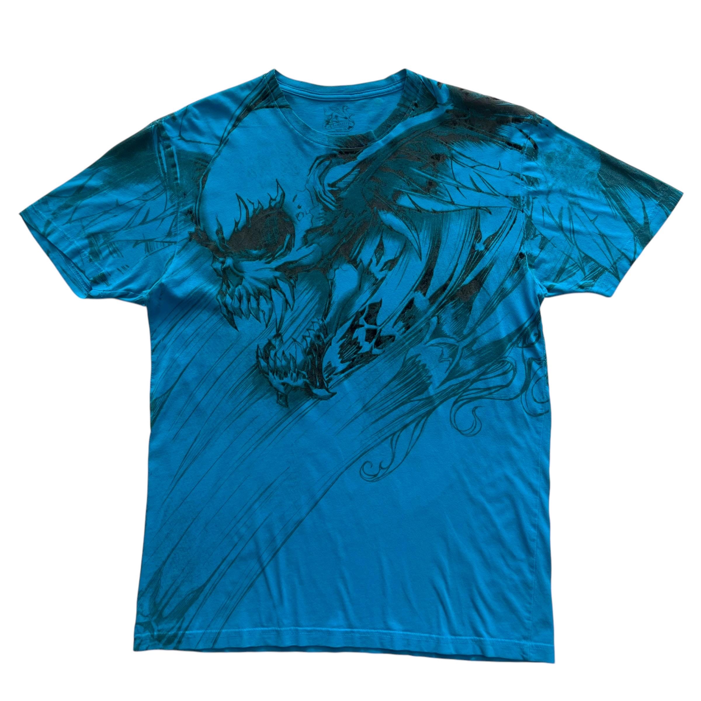 Chemistry Skull Wing Grunge Cyber Y2K Style T-shirt - Etsy