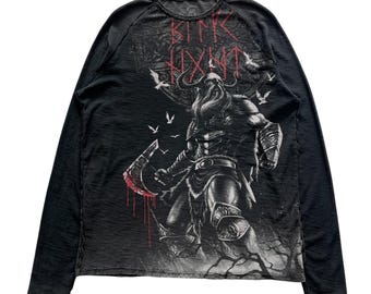 Xzavier Skull Da Grind Fallen Angels Grunge Cyber Y2K Style T