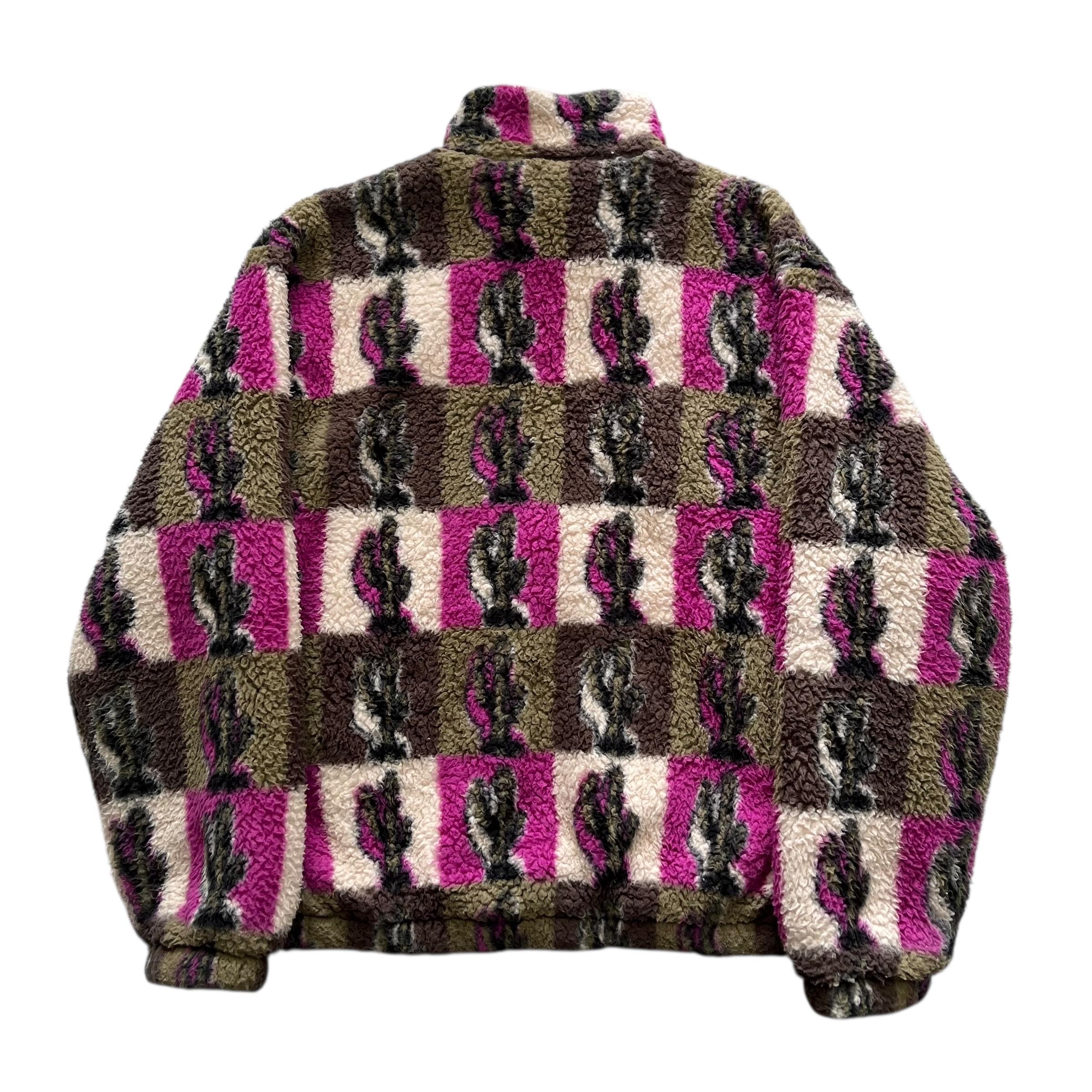 Vintage Adidas Trefoil Area 33 Cactus Polar Fleece Jacket - Etsy