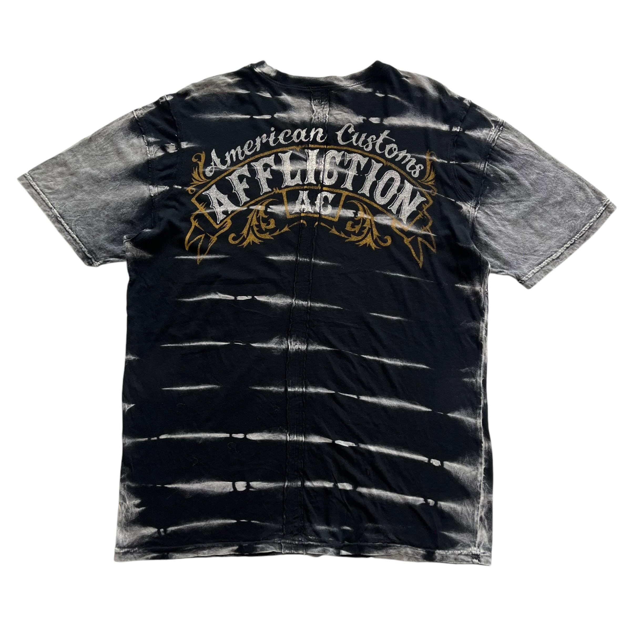 Affliction American Customs Grunge Cyber Y2K Style T-shirt - Etsy