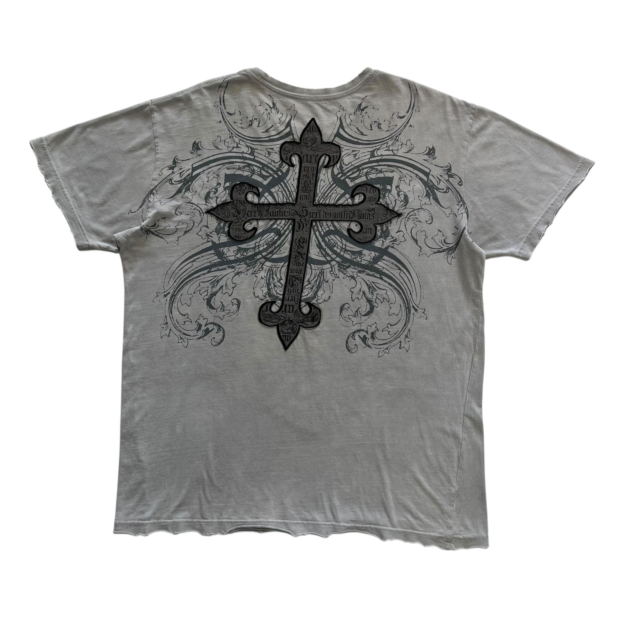 Affliction Cross Wing Grunge Cyber Y2K Style T-shirt - Etsy