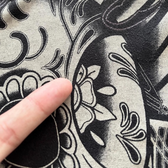 Xzavier Skull Cross Wing Grunge Cyber Y2K Style T-shirt - Etsy