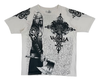 Xzavier Skull Da Grind Fallen Angels Grunge Cyber Y2K Style T 