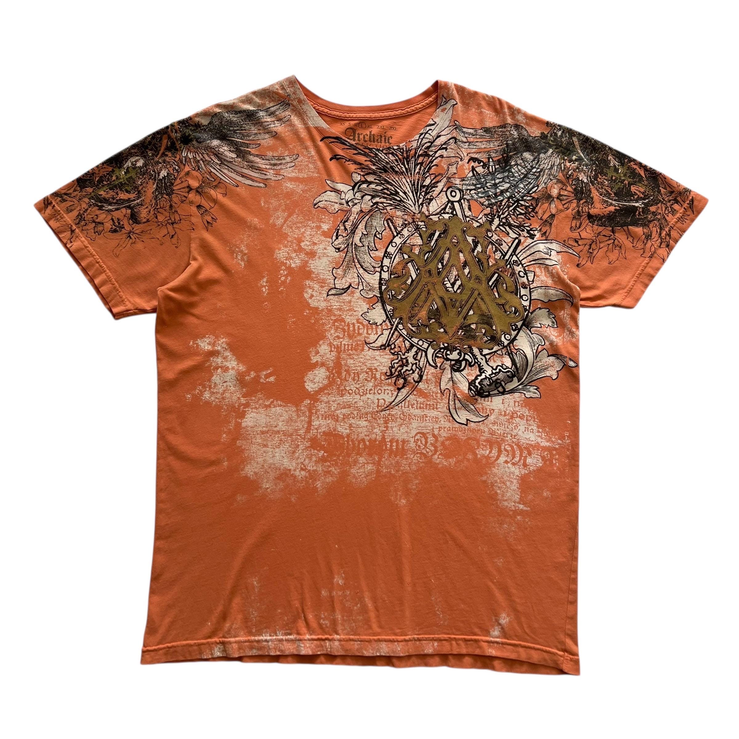 Sweat à capuche Skull Star, série Affliction Style des années