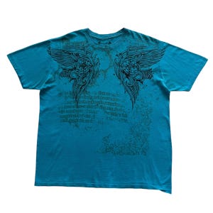 mma elite tシャツ スカル　affliction y2k グランジ MMA Elite Skull Cross Grunge Cyber Y2K Style T-shirt - Etsy