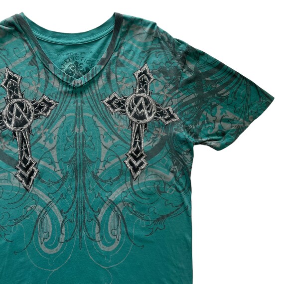 Affliction Cross Wing Grunge Cyber Y2K Style T-shirt - Etsy Affliction Cross Wing Grunge Cyber Y2K Style T-shirt - Etsy