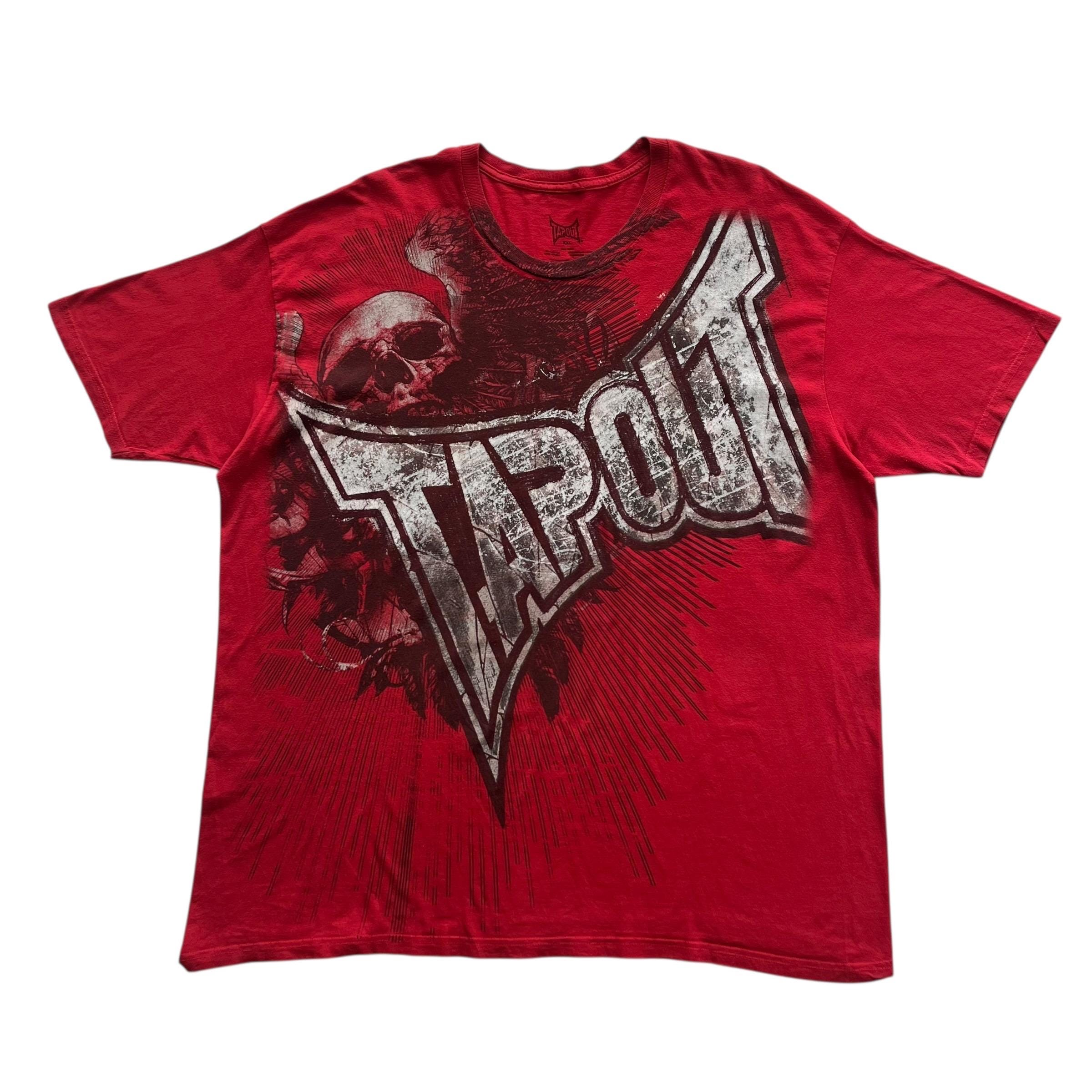 Tapout Skull Wing Grunge Cyber Y2K Style T-shirt - Etsy UK
