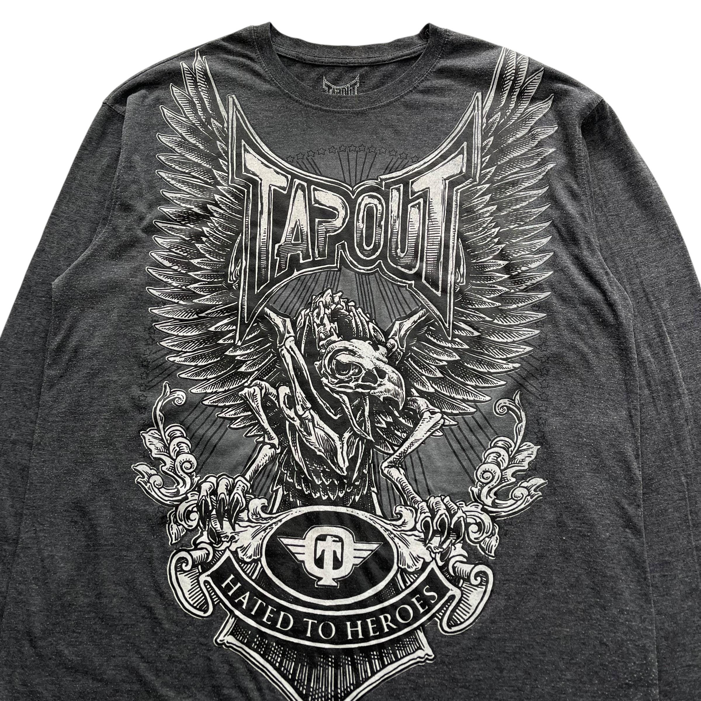 Tapout Hated to Heroes Grunge Cyber Y2K Style Long Sleeve - Etsy
