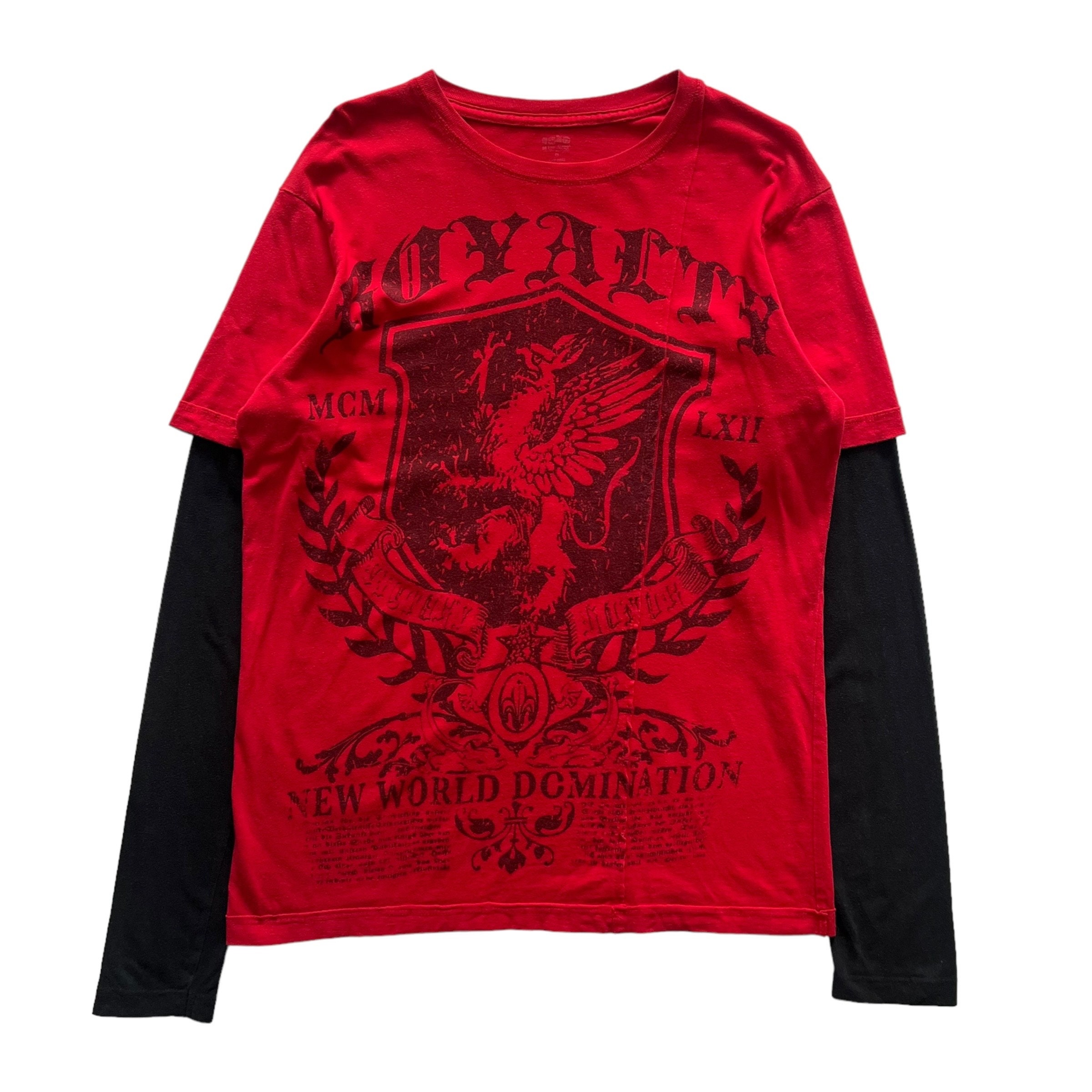 THUG CLUB Cross T Long Sleeve 2 y2k グランジ THUG CLUB Cross T Long Sleeve 2 y2k グランジ Women Y2K Cross