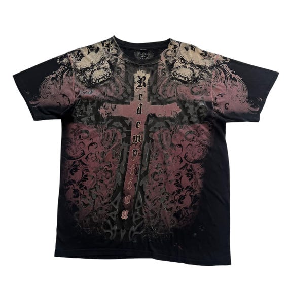 Xzavier Cross Redemption Grunge Cyber Y2K Style T-shirt - Etsy