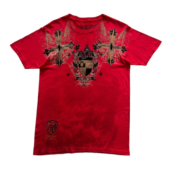 Raw State Cross Wing Grunge Cyber Y2K Style T-shirt - Etsy