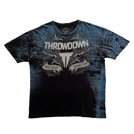 roar damage ロンT y2k Throwdown Wing Grunge Cyber Y2K Style T-shirt - Etsy