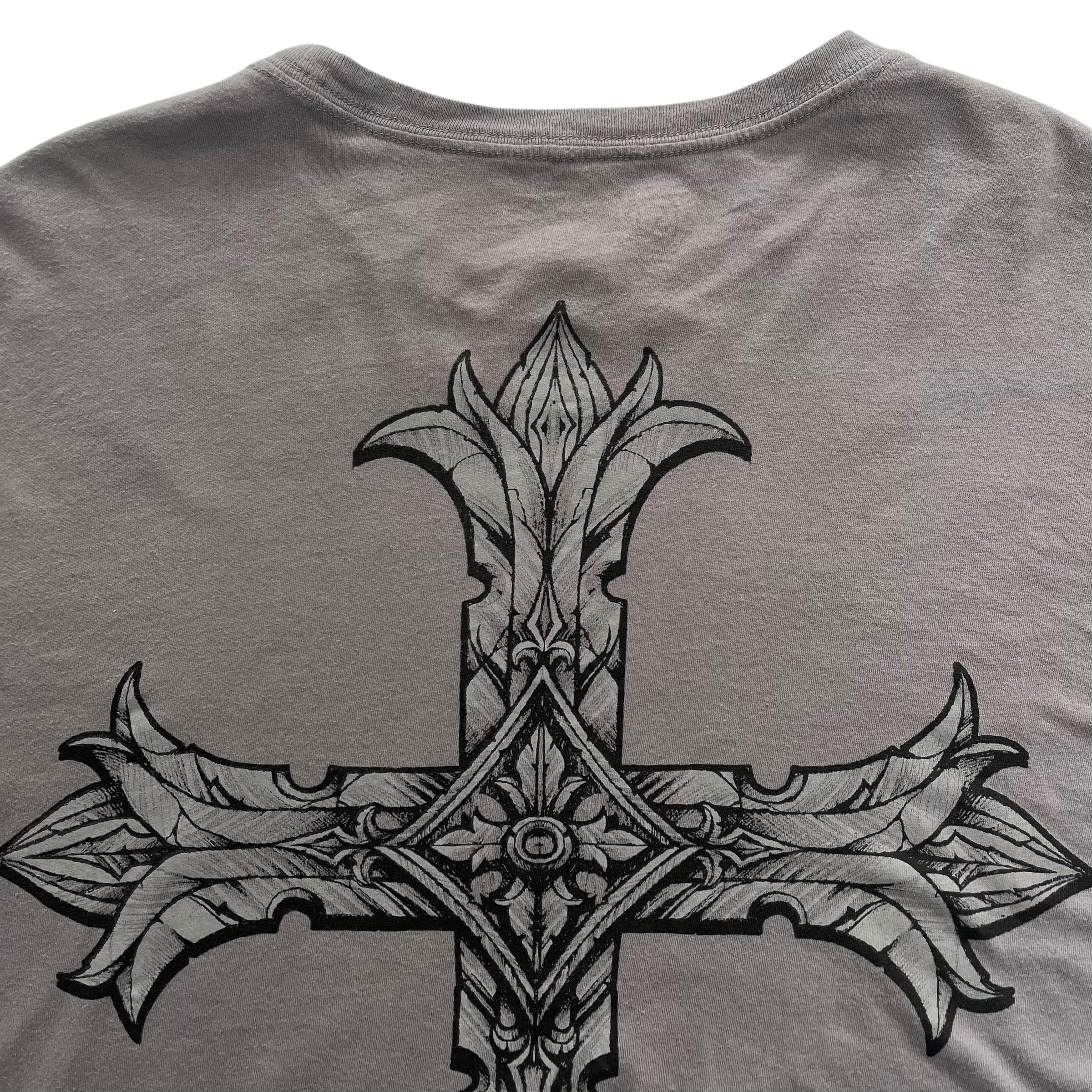 MMA Elite Cross Wing Double Layer Grunge Cyber Y2K Style Long 
