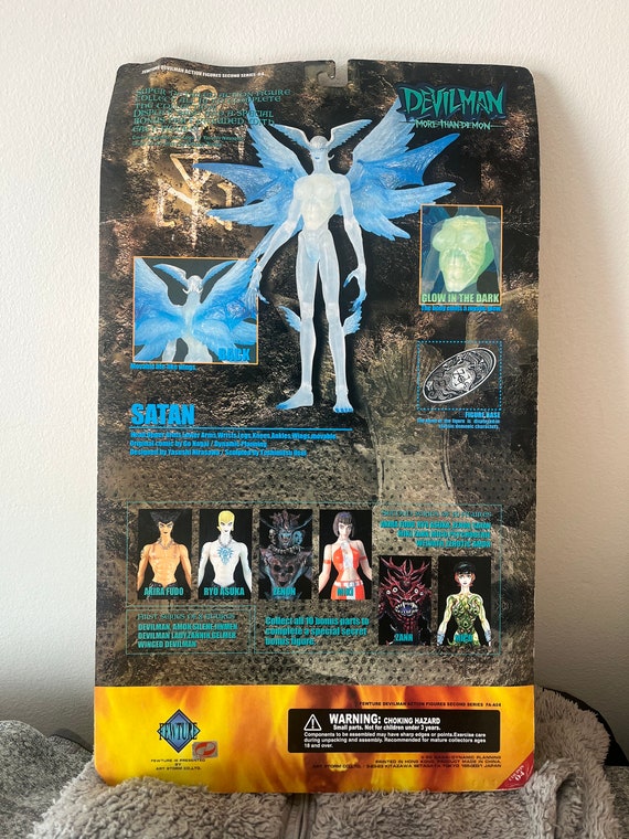 Devilman Satan Action Figure: 90's Limited Color Series (NEW) - Etsy