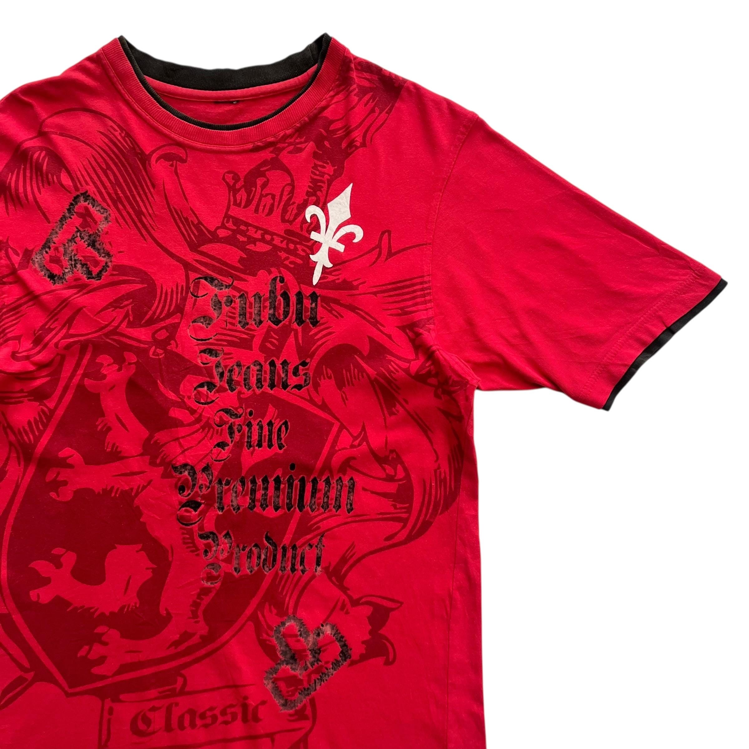 Fubu Jeans Cross Wing Grunge Cyber Y2K Style T-shirt - Etsy
