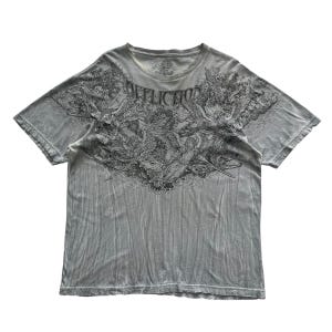 Affliction Grunge Cyber Y2K Style T-Shirt