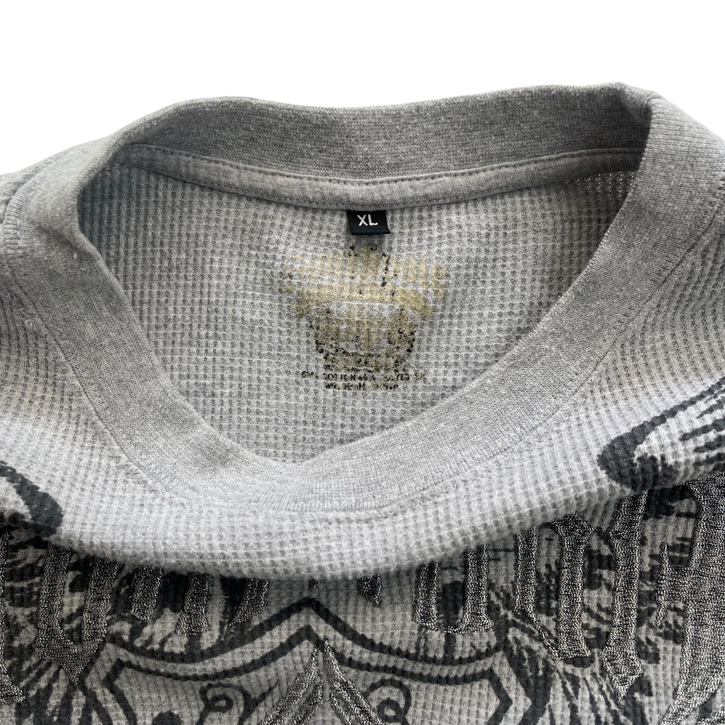 Southpole Wing Grunge Cyber Y2K Thermal Style Long Sleeve - Size