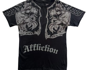 Affliction Cross Grunge Cyber Y2K Style T-shirt - Etsy Singapore