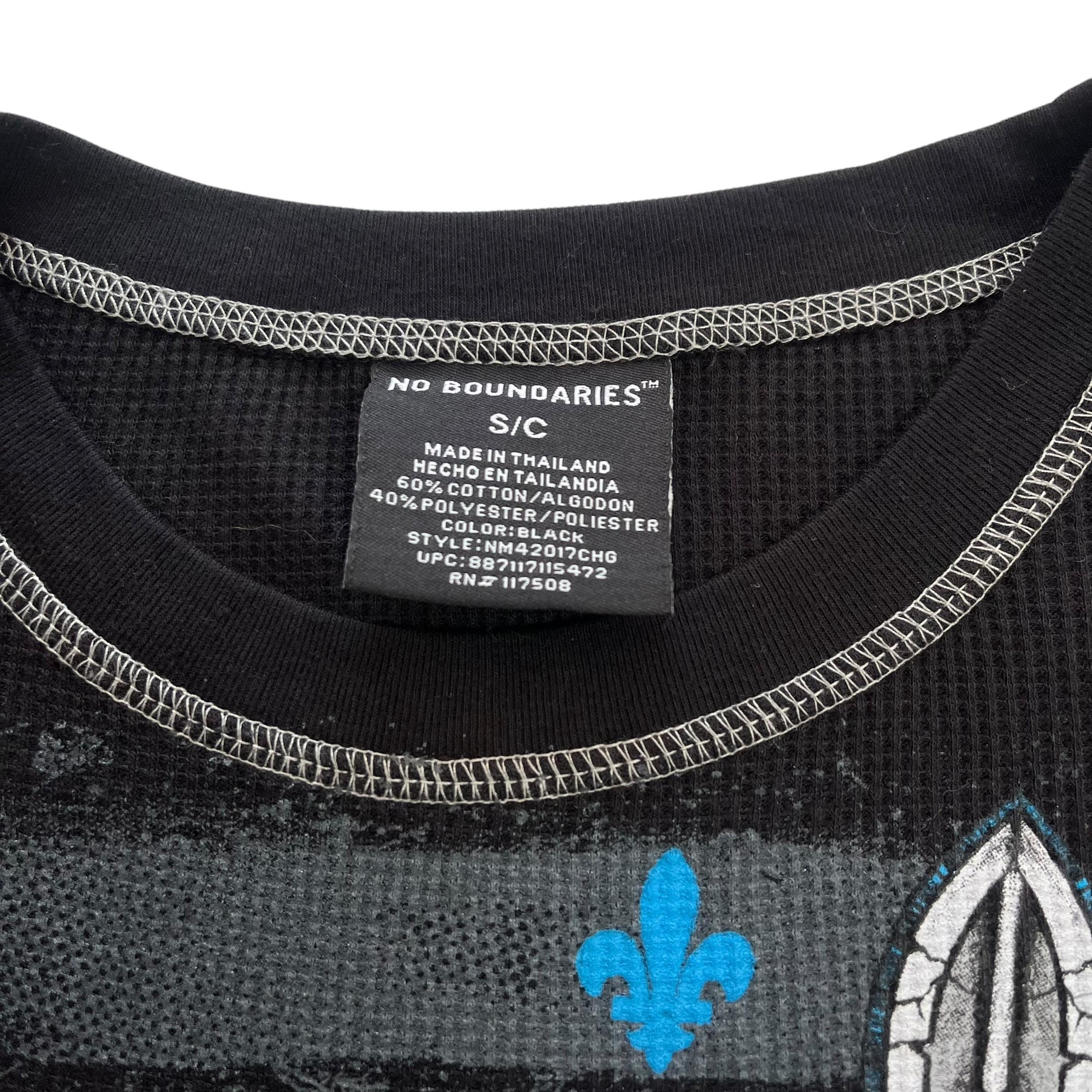 No Boundaries Cross Wing Grunge Cyber Y2K Thermal Style Long 