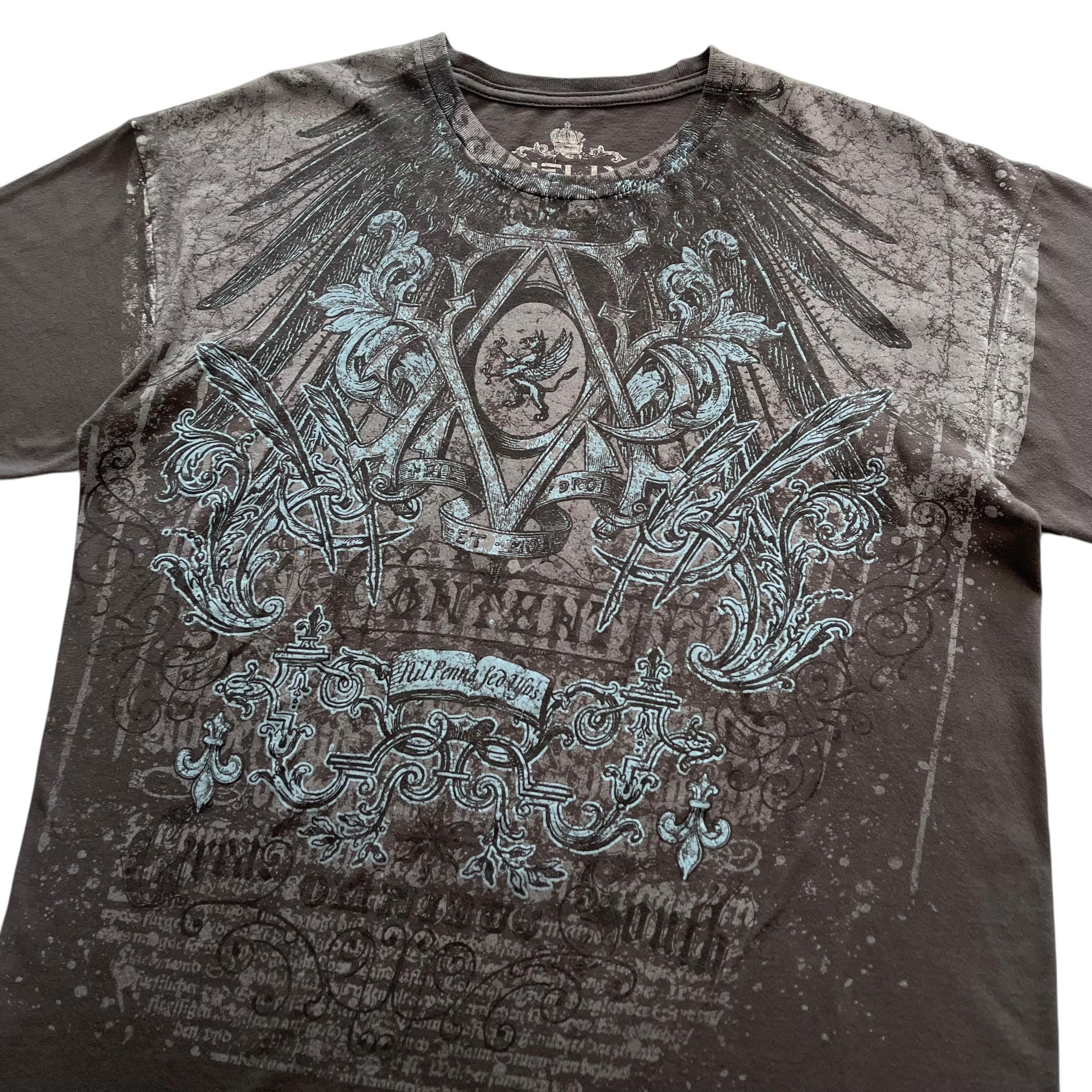 Helix Wing Grunge Cyber Y2K Style T-shirt - Etsy