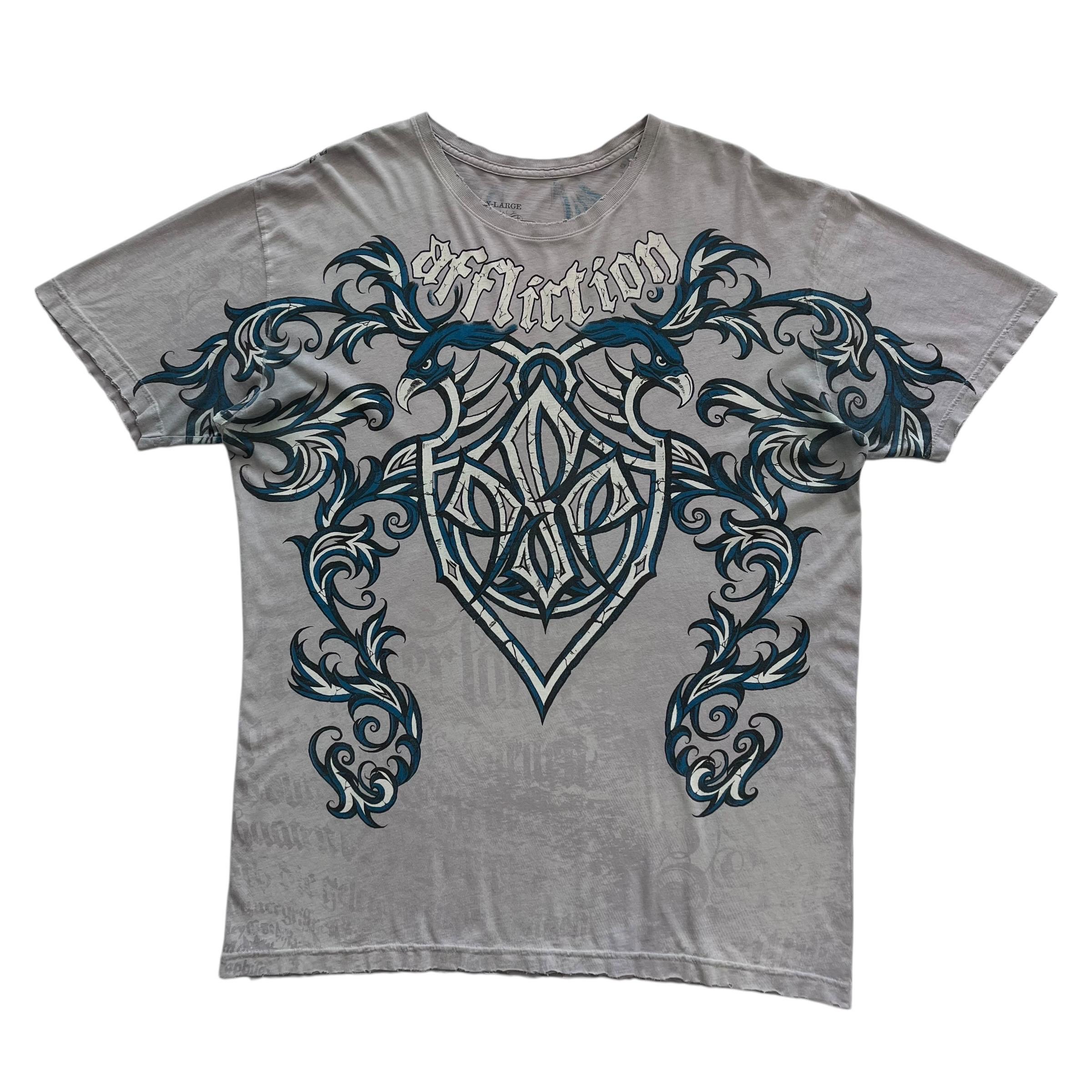 Affliction Georges St-pierre Rush Signature Series Grunge Cyber