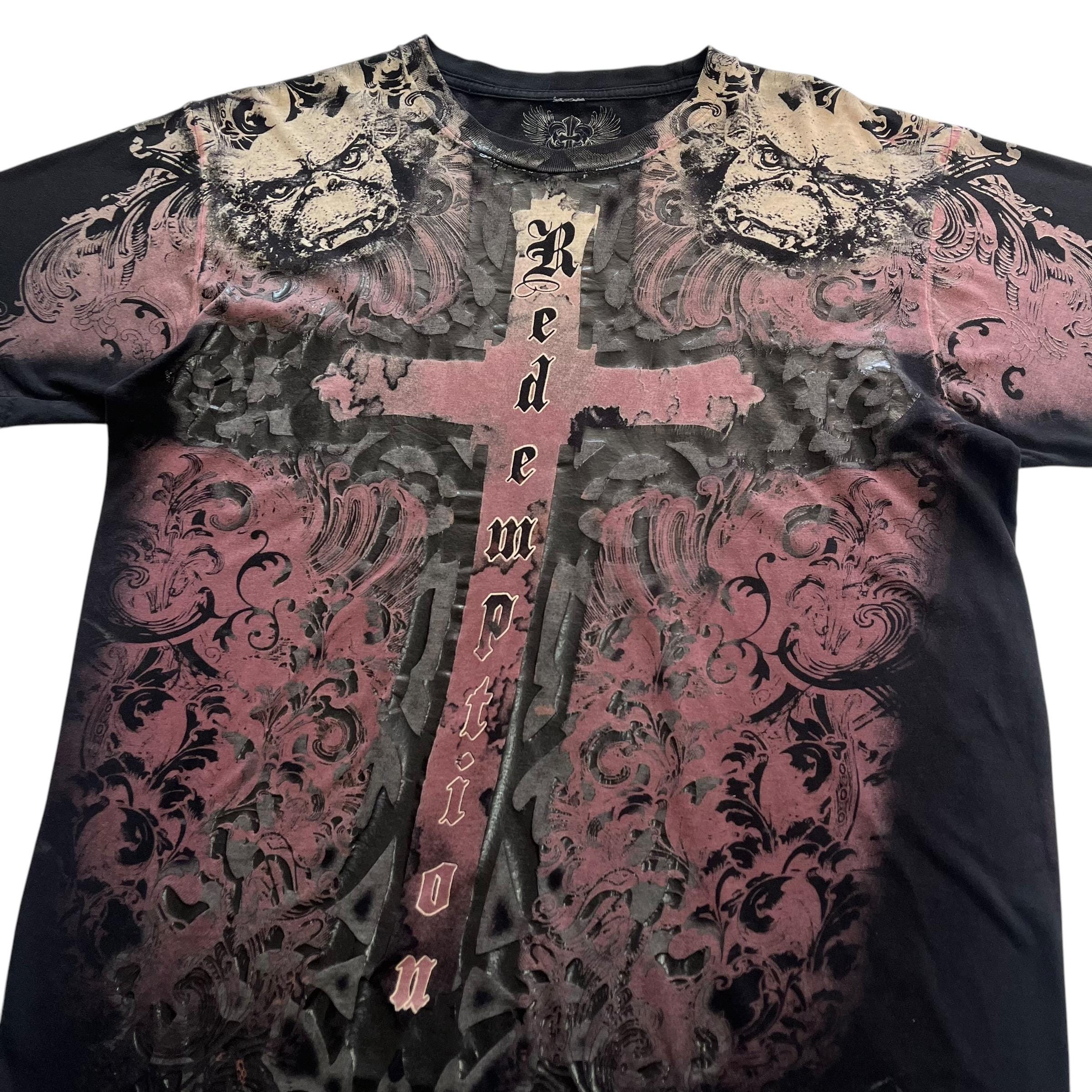 Xzavier Cross Redemption Grunge Cyber Y2K Style T-shirt - Etsy