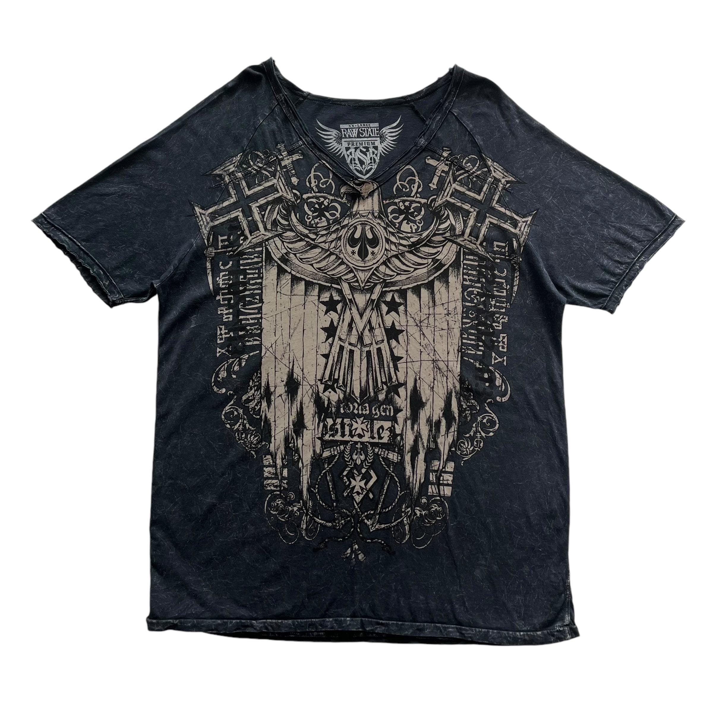 Raw State Cross Wing Grunge Cyber Y2K Style T-shirt - Etsy Raw State Cross Wing Grunge Cyber Y2K Style T-shirt - Etsy