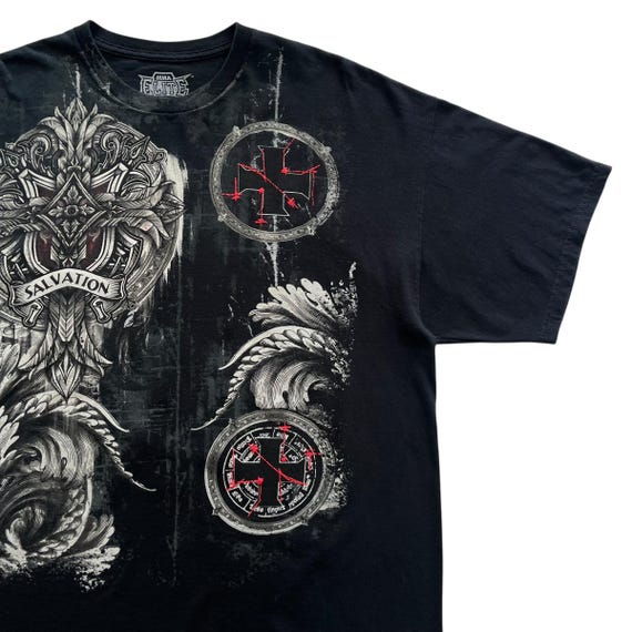 MMA Elite Salvation Grunge Cyber Y2K Style T-shirt - Etsy