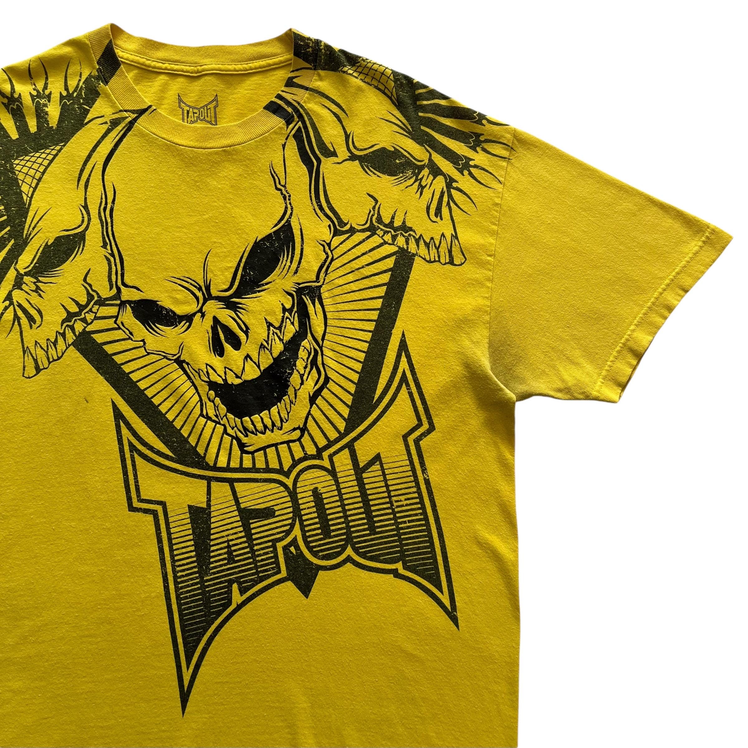 Tapout Skull Grunge Cyber Y2K Style T-shirt - Etsy